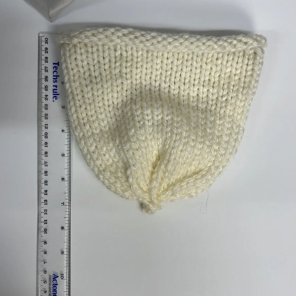 Lorraine hand knitted baby hat. 1606
